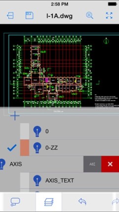 CAD On The Go - edit 2D/3D AutoCAD DWG/DFX files screenshot