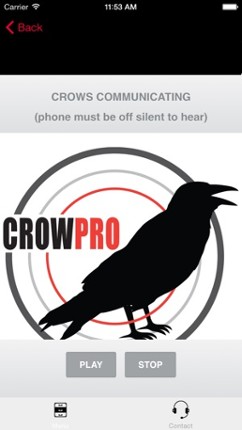 Crow Calling App-Electronic Crow Call-Crow ECaller Image