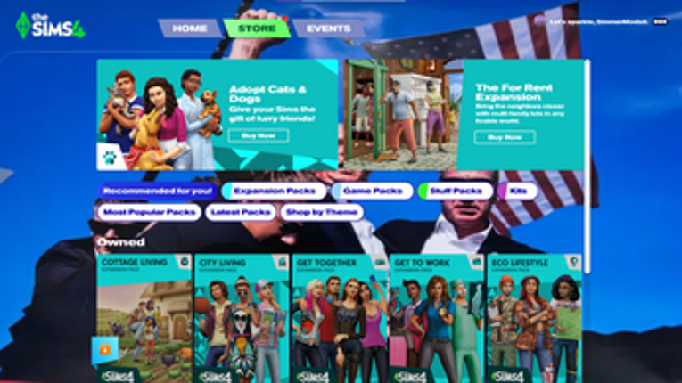 Donald Trump Main Menu screenshot