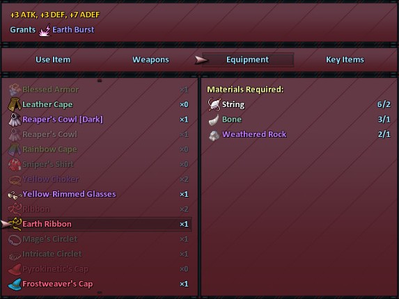 Fabrication screenshot