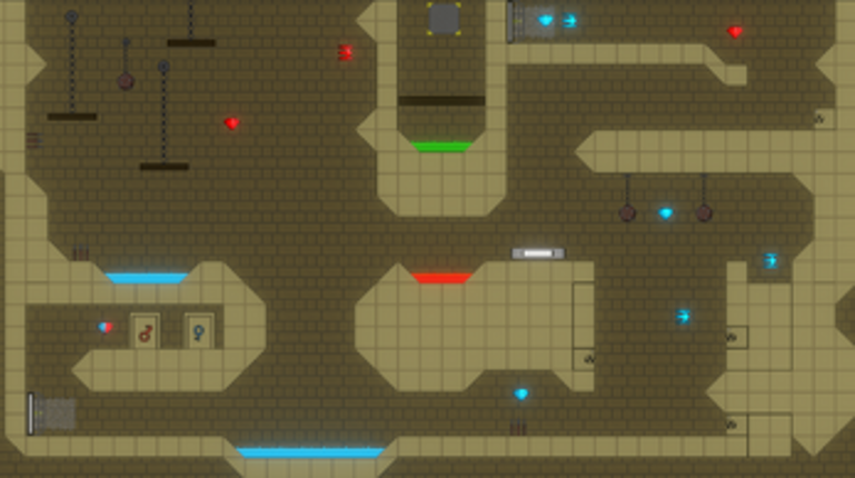 FireBoy And WaterGirl Retro screenshot