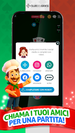 Burraco Italiano Online: Carte screenshot