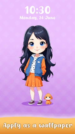 Chibi World: Doll Dress Up screenshot