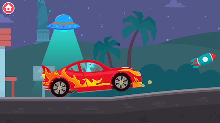 Dinosaur Rescue Truck Games screenshot