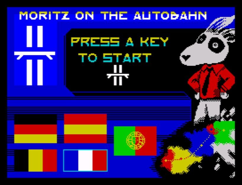 Games like MORITZ ON THE AUTOBAHN 128K