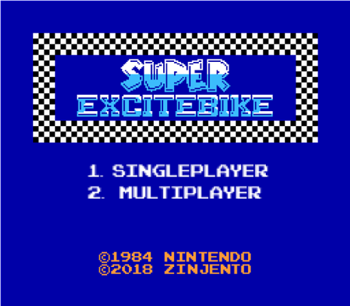 Super Excitebike Game Cover