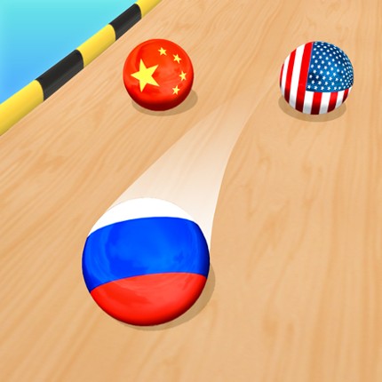 Marble Run 3D - Country Balls Image