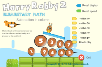 HarryRabby2 Subtraction in Columns Full Version Image