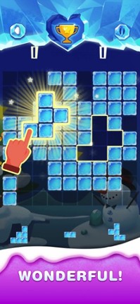 Ice World - Fill Up Cube Blast screenshot