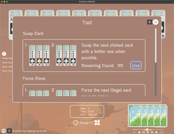 IFSolitaire screenshot