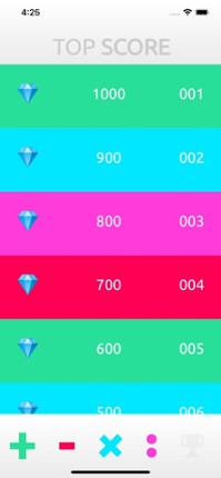 Math Training Game screenshot