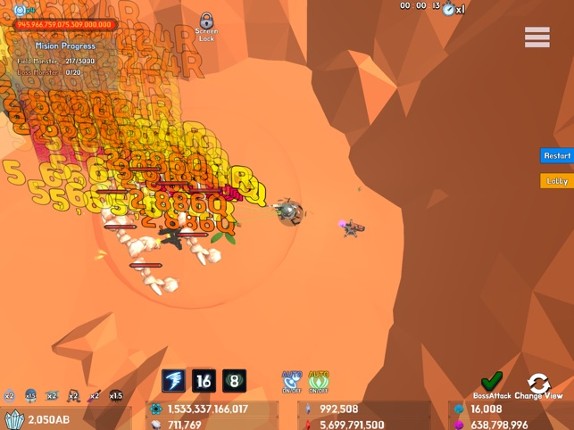 Mini Space Commando(Semi Idle) screenshot