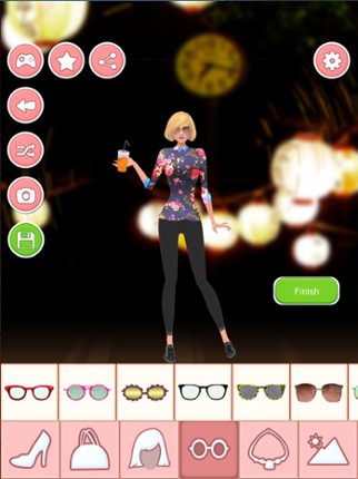 Party Dress Up Game For Girls: Fashion Makeover Image