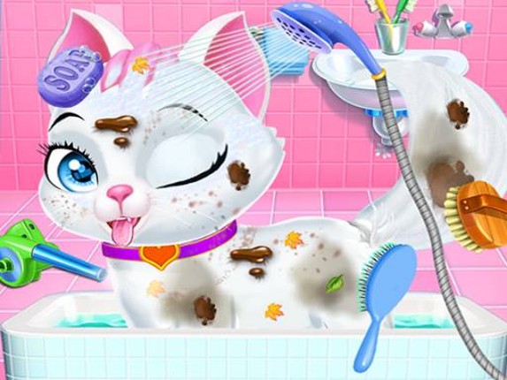Pet Vet Care Wash Feed Animals - Animal Doctor Fun Image