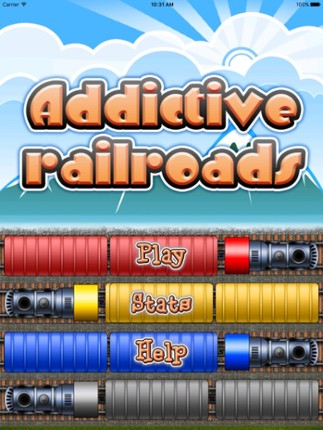 Pocket Railroad Earth Crossing Track n Train Tycoon Maze Puzzle Image