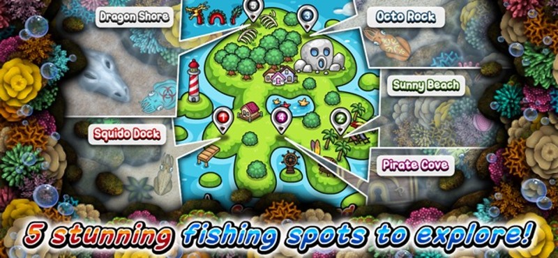 Pocket Squid Fishing screenshot