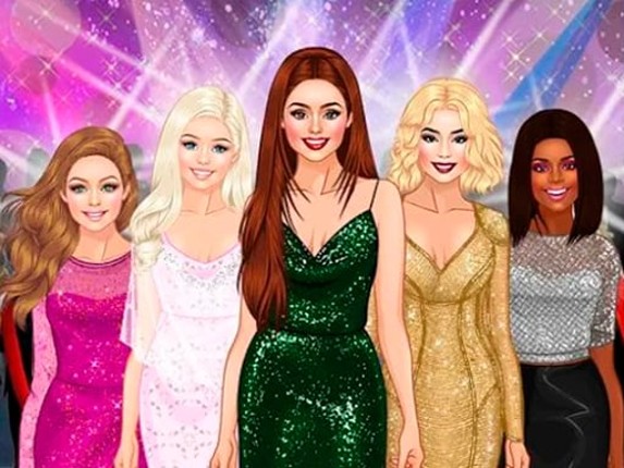 Red Carpet Dress Up Girls Image