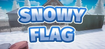 Snowy Flag Image