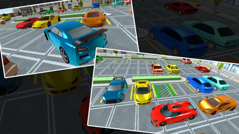 Sports Car Parking Driver Sim 3D screenshot