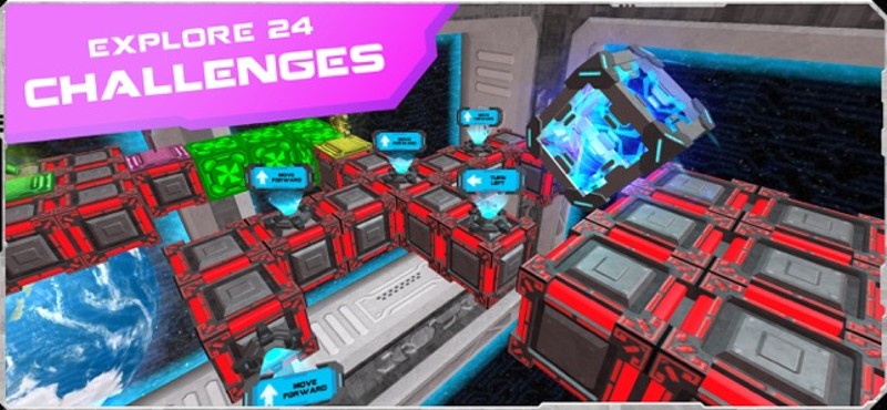 Takaro Coding Puzzle Game screenshot