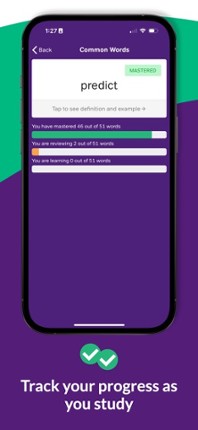 TOEFL Flashcards - Vocabulary screenshot