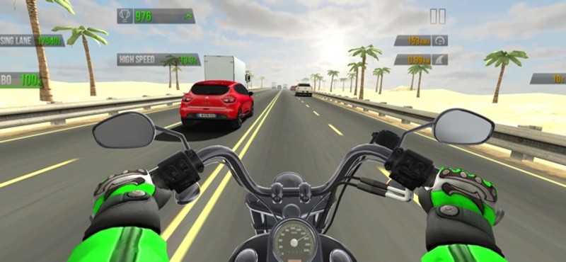 Turbo Racing 3D: Moto Rally screenshot