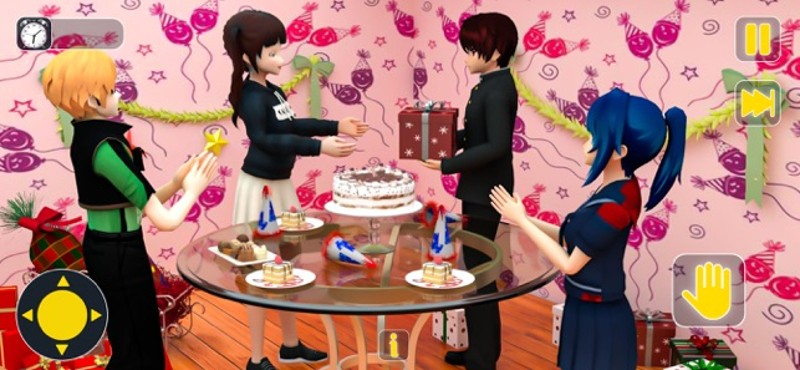 Anime High School Girl Love 3D screenshot