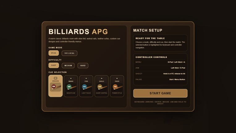 Billiards APG Image