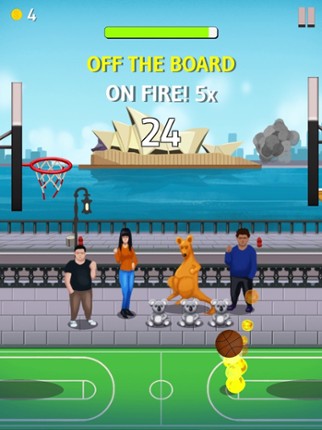 Bouncy Basket: Trick Shot King screenshot