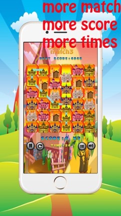 Castle Match3 Games - matching pictures for kids screenshot