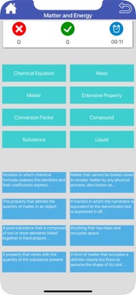 Chemistry Education Flashcards Image
