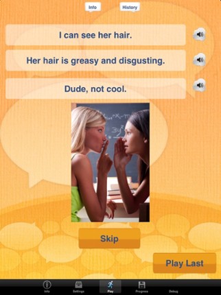 ConversationBuilderTeen screenshot