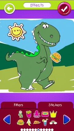 Dinosaur Coloring Book Pages screenshot