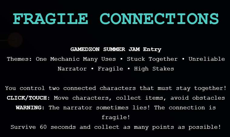 Games like Fragile Connections