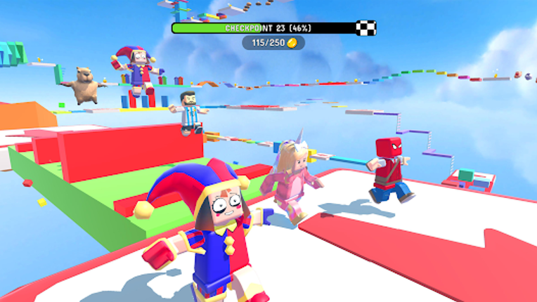 Mega Parkour: Obby Escape Run screenshot