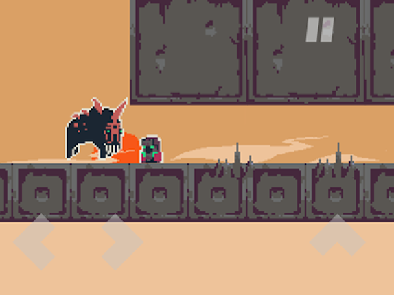 DERE EVIL EXE - 2D Horror Game screenshot