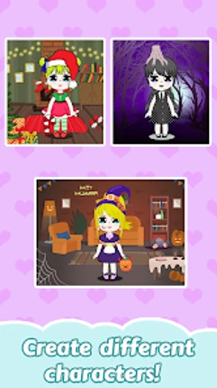 Chibi World: Doll Dress Up screenshot