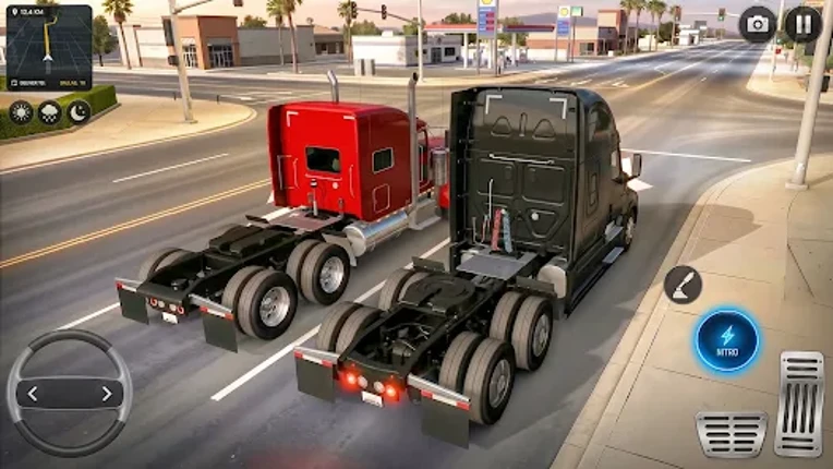 US Real Truck Driving Sim 3D Image