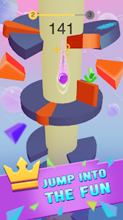 Helix Fall 3D Image