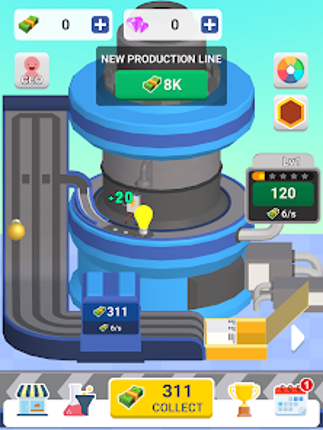 Idle Light Bulb screenshot