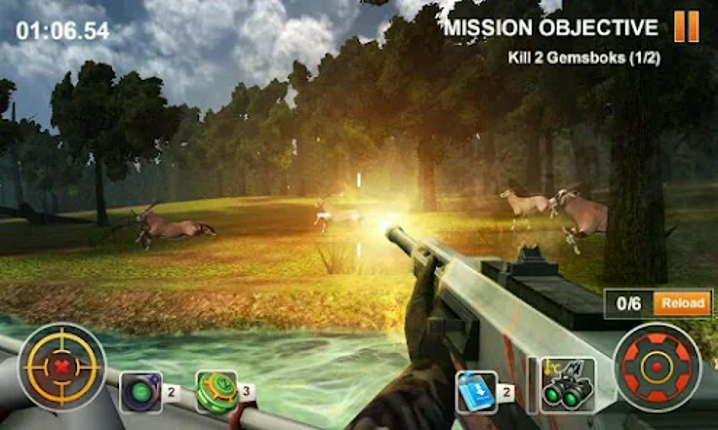 Hunting Safari 3D Image
