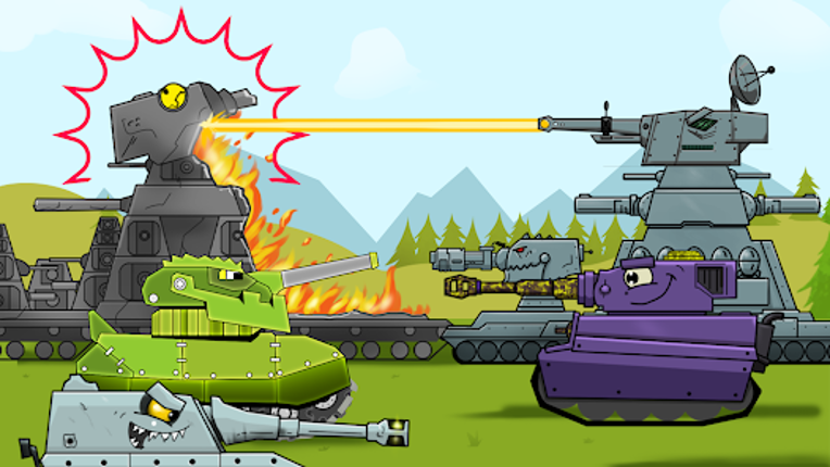 Merge Tanks: Tank War Combat screenshot