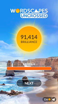 Wordscapes Uncrossed screenshot