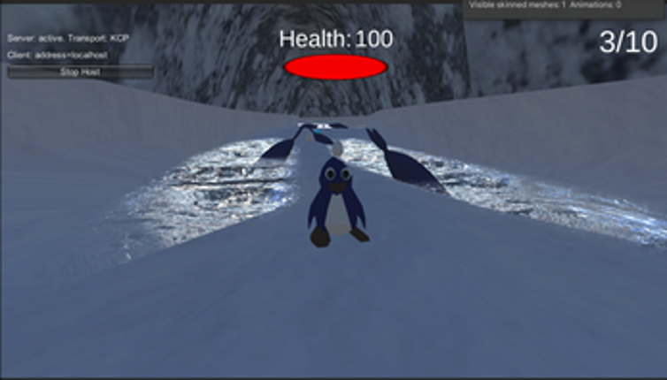Frederick the Aquatically Challenged Penguin Image