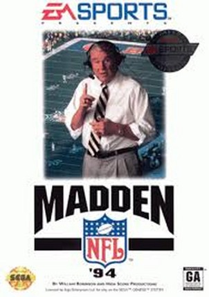 John Madden Football Games Sega Genesis/Mega Drive (Updated) Image