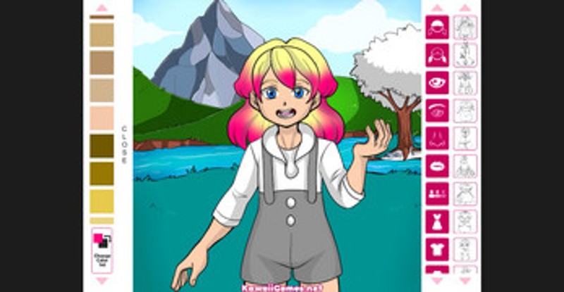 Kawaii Monster Trainer Avatar Maker Image