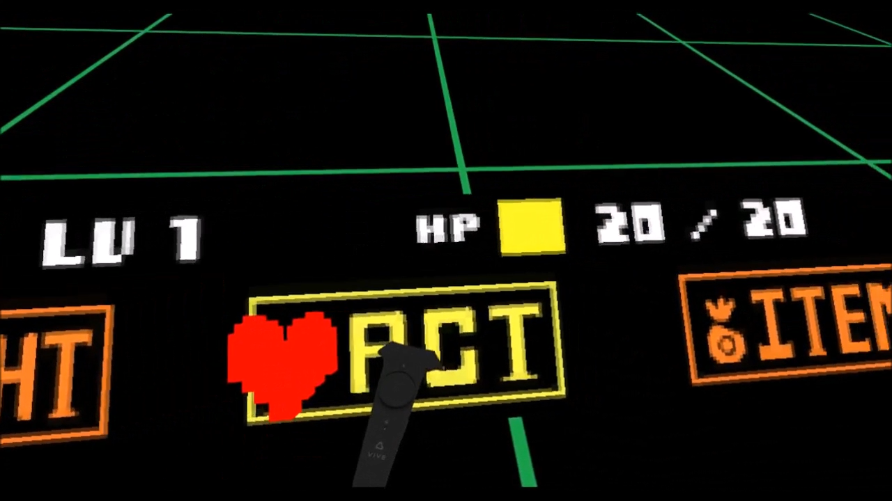 Games like Undertale VR Proof of Concept