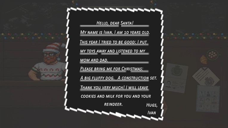 Gifts, Please screenshot