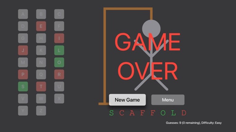 Hangman TV screenshot