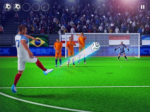 Hot Soccer FreeKick Asia 3D screenshot